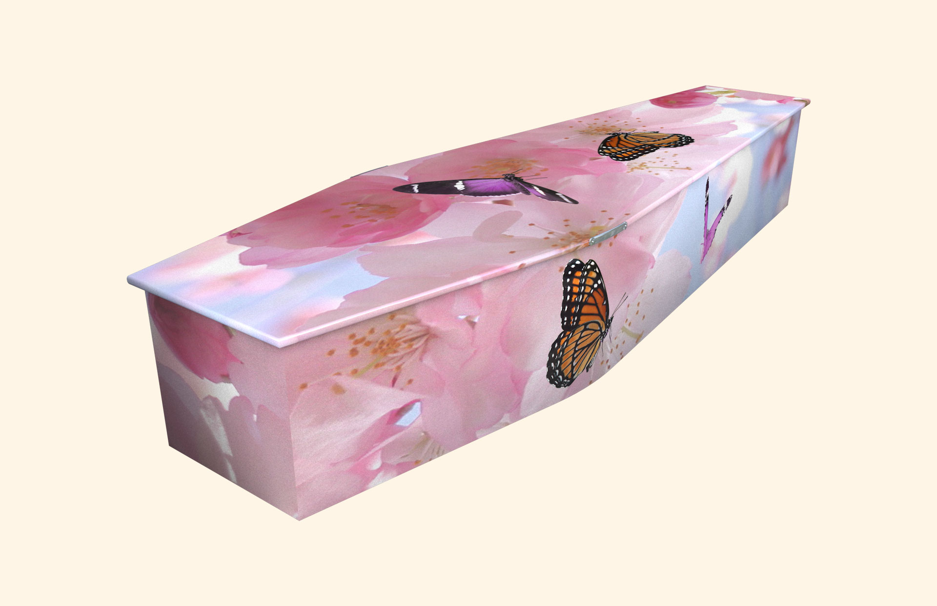 Grace design on a traditional coffin