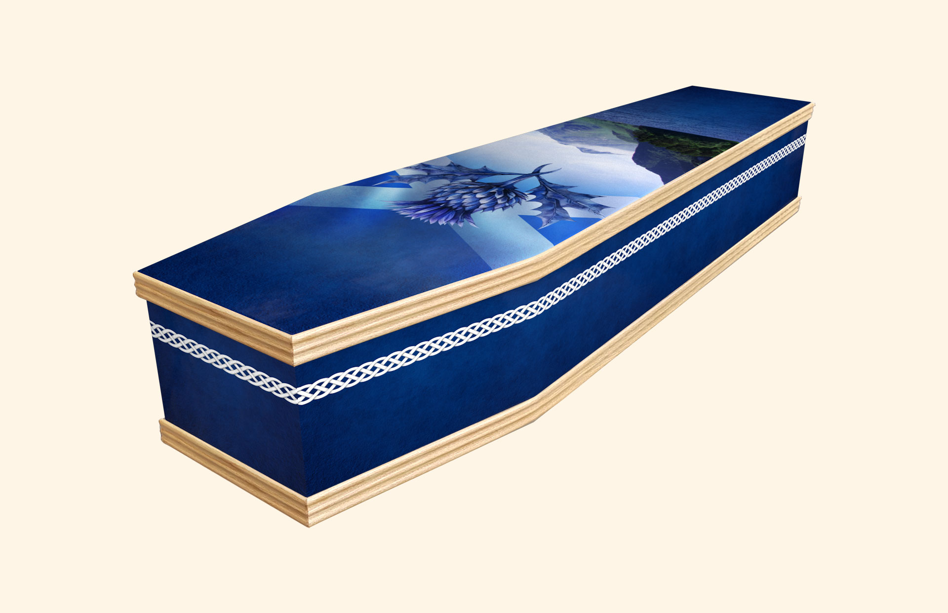 Home design on a classic coffin