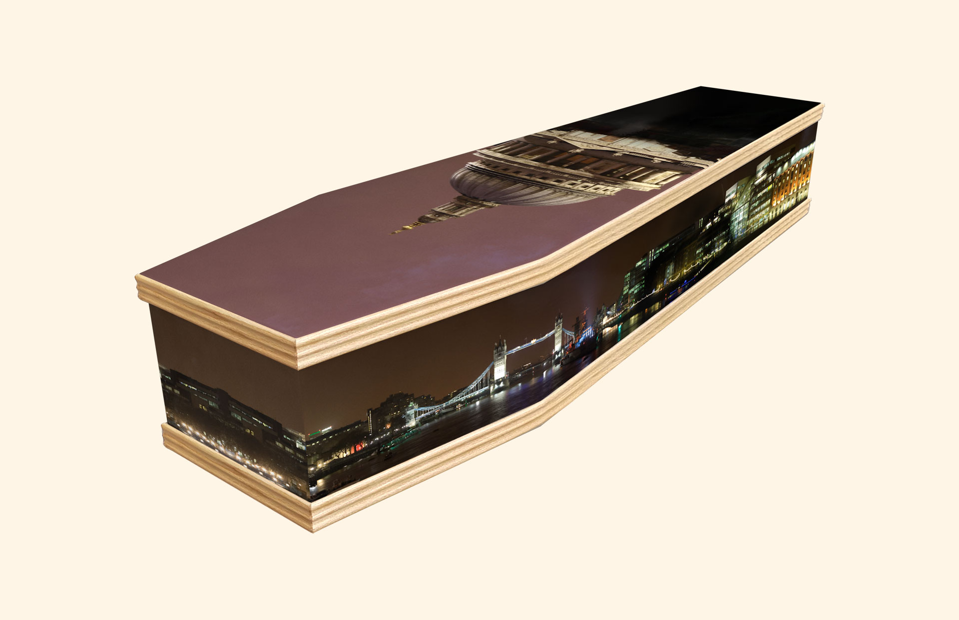 St Pauls design on a classic coffin