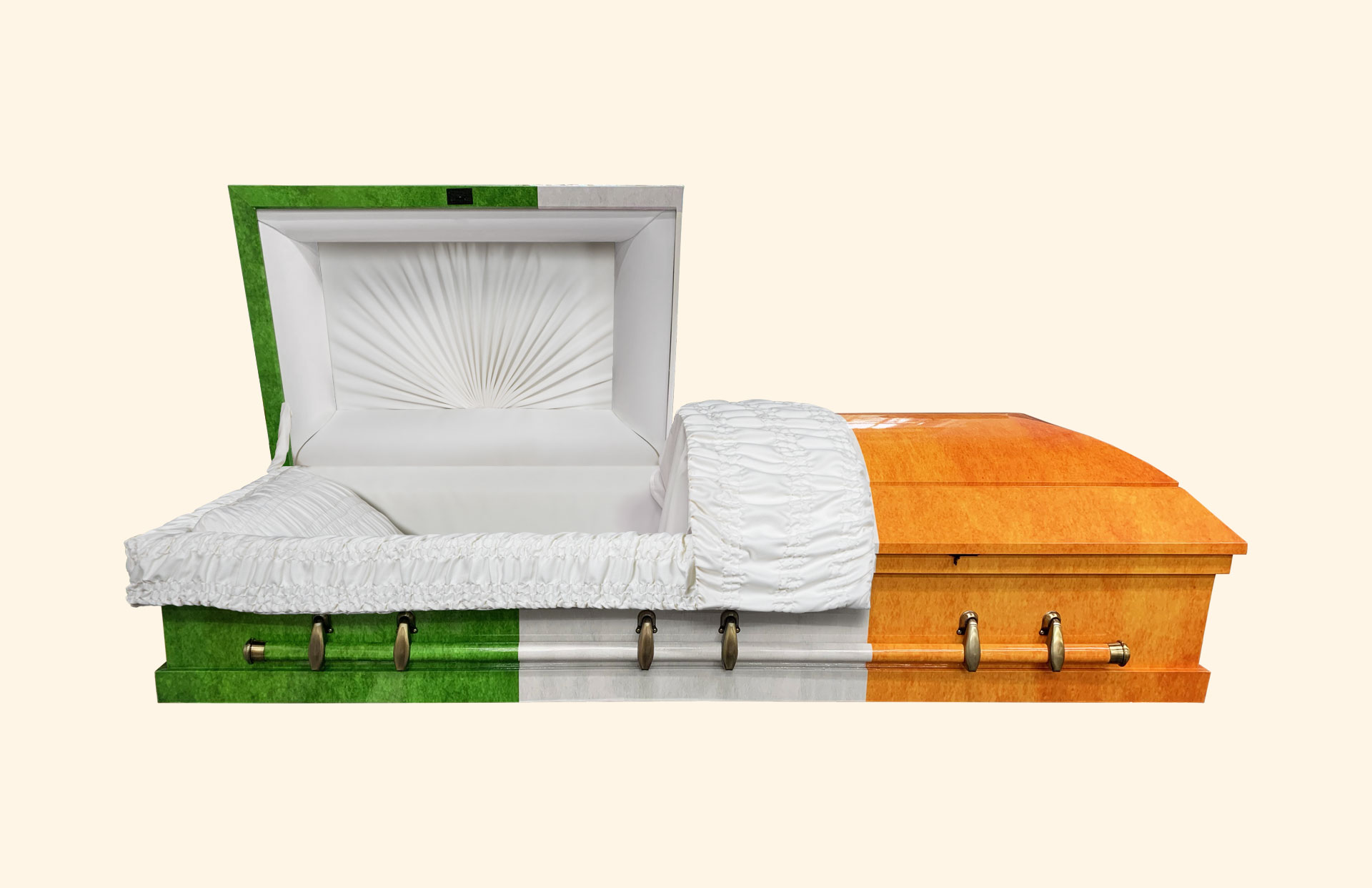 Alaska Irish Flag standard white interior