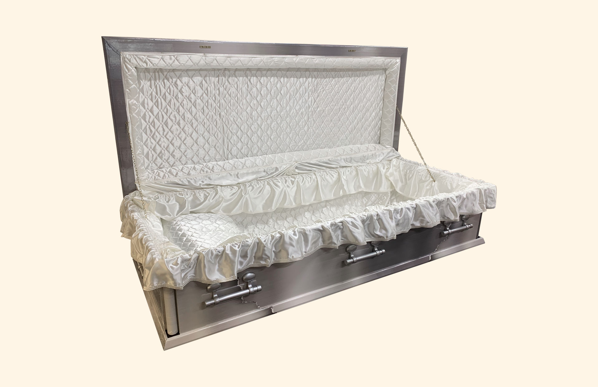 Oxford Ripped Metal Effect standard white interior