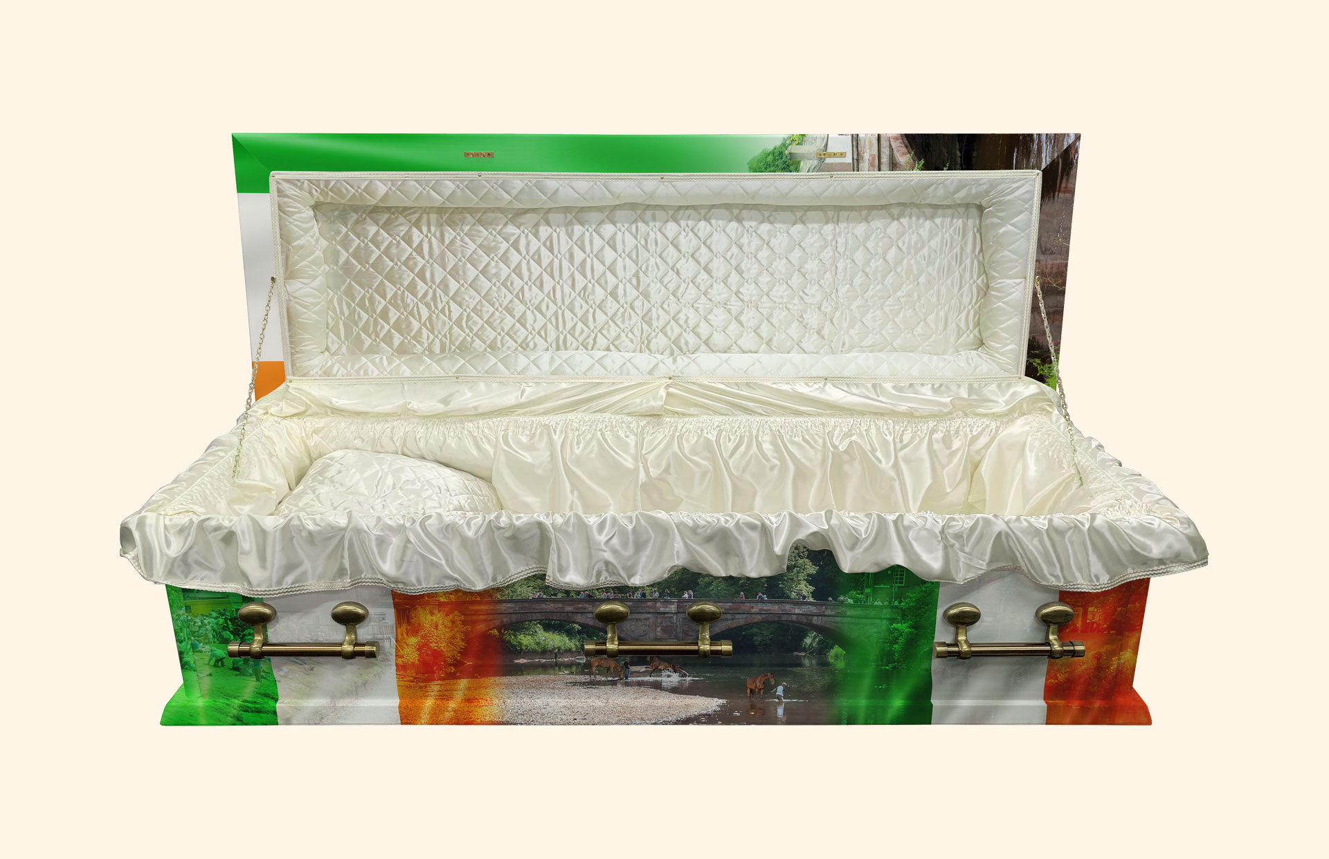 Oxford Appleby American wooden casket