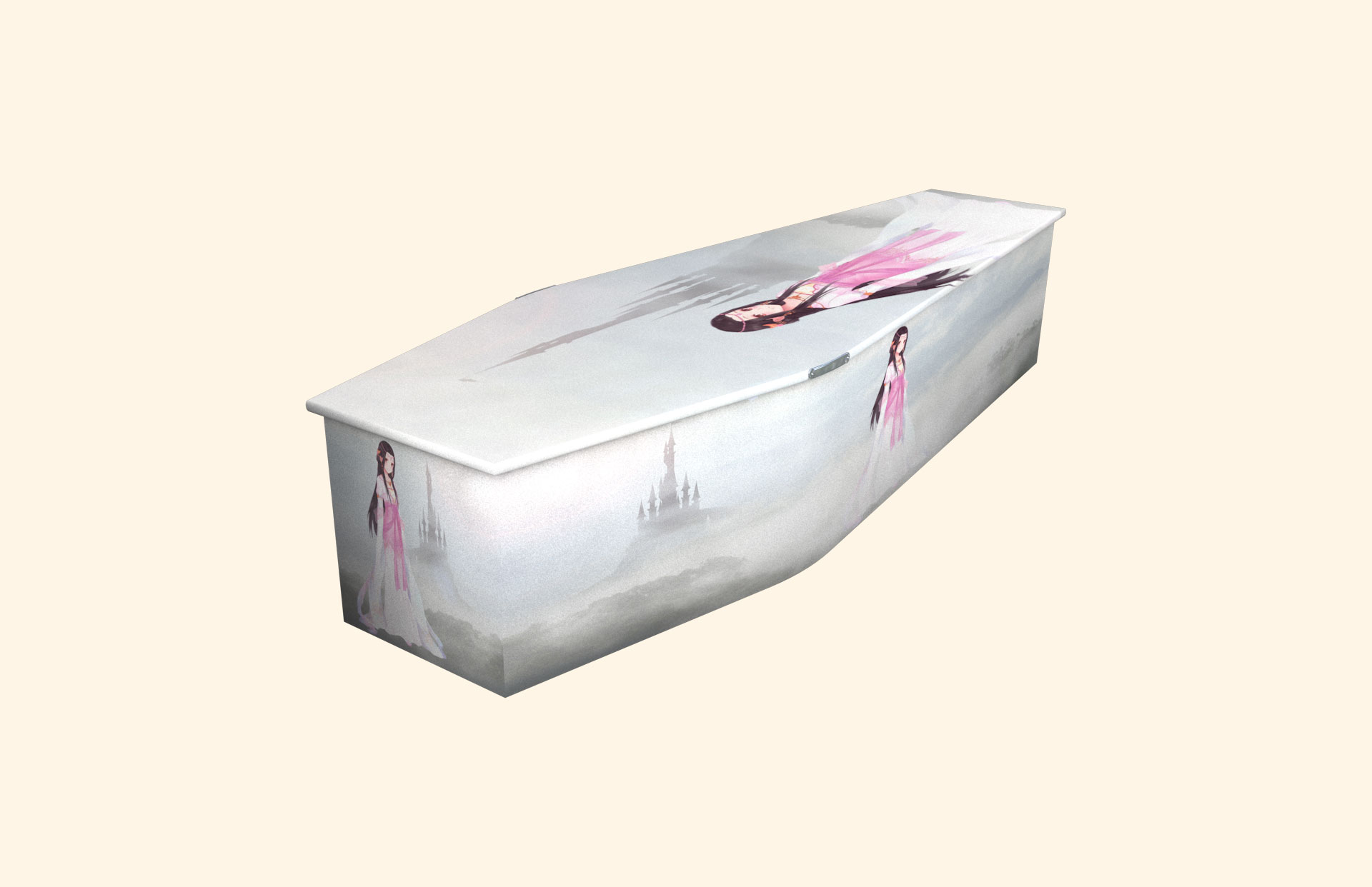 Graceful child coffin