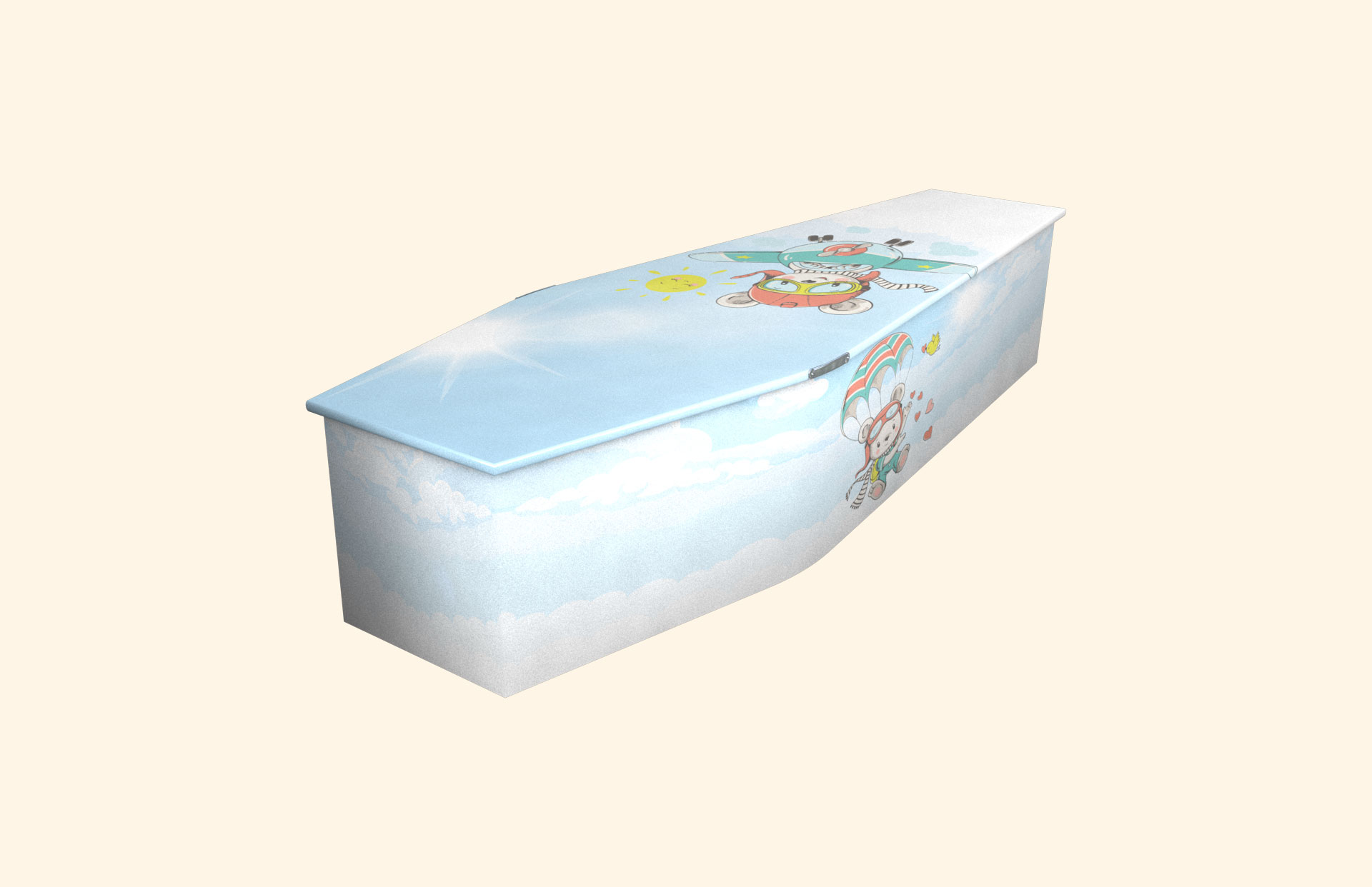 Sky High child coffin