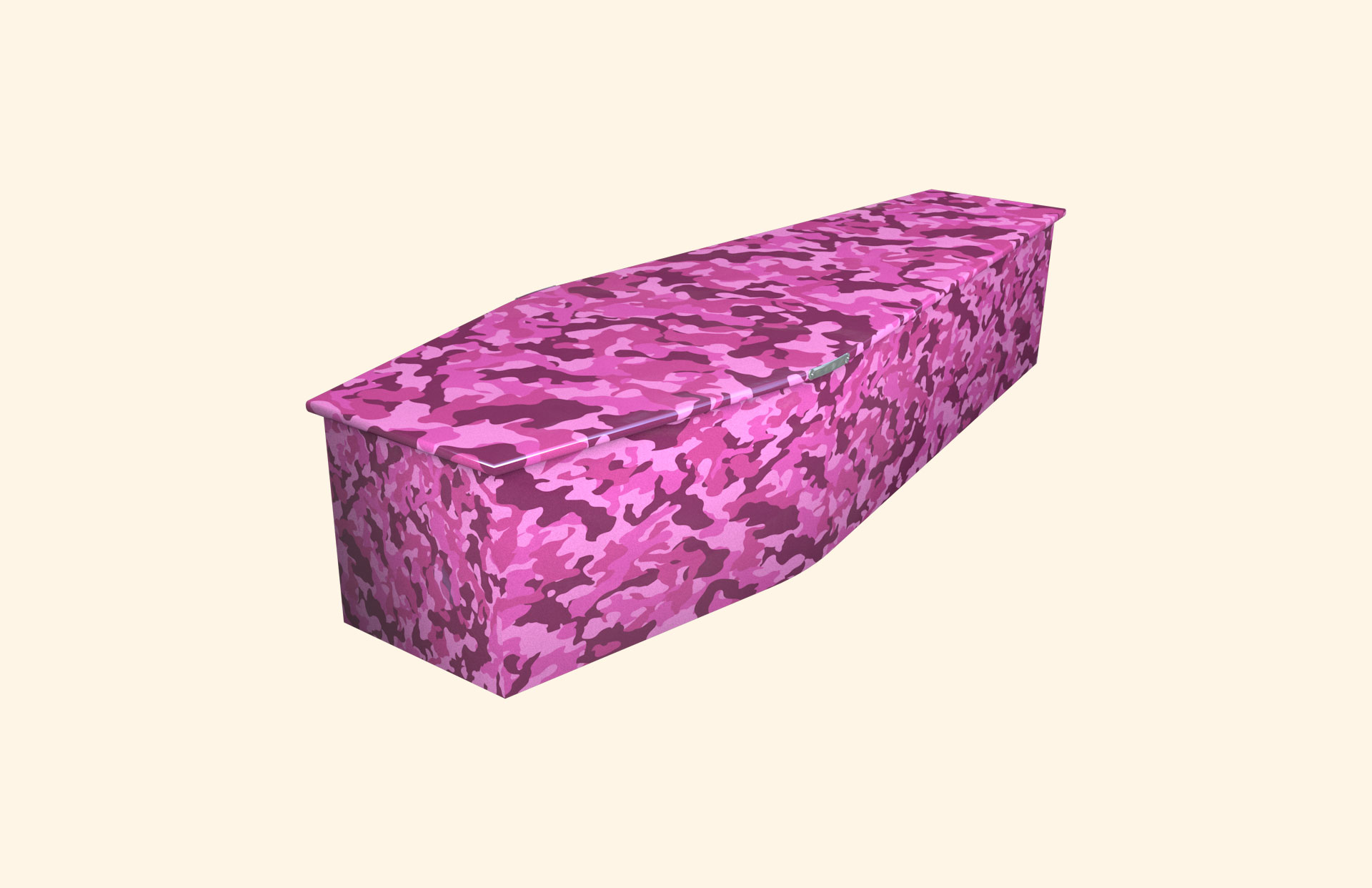 Camo Pink child coffin