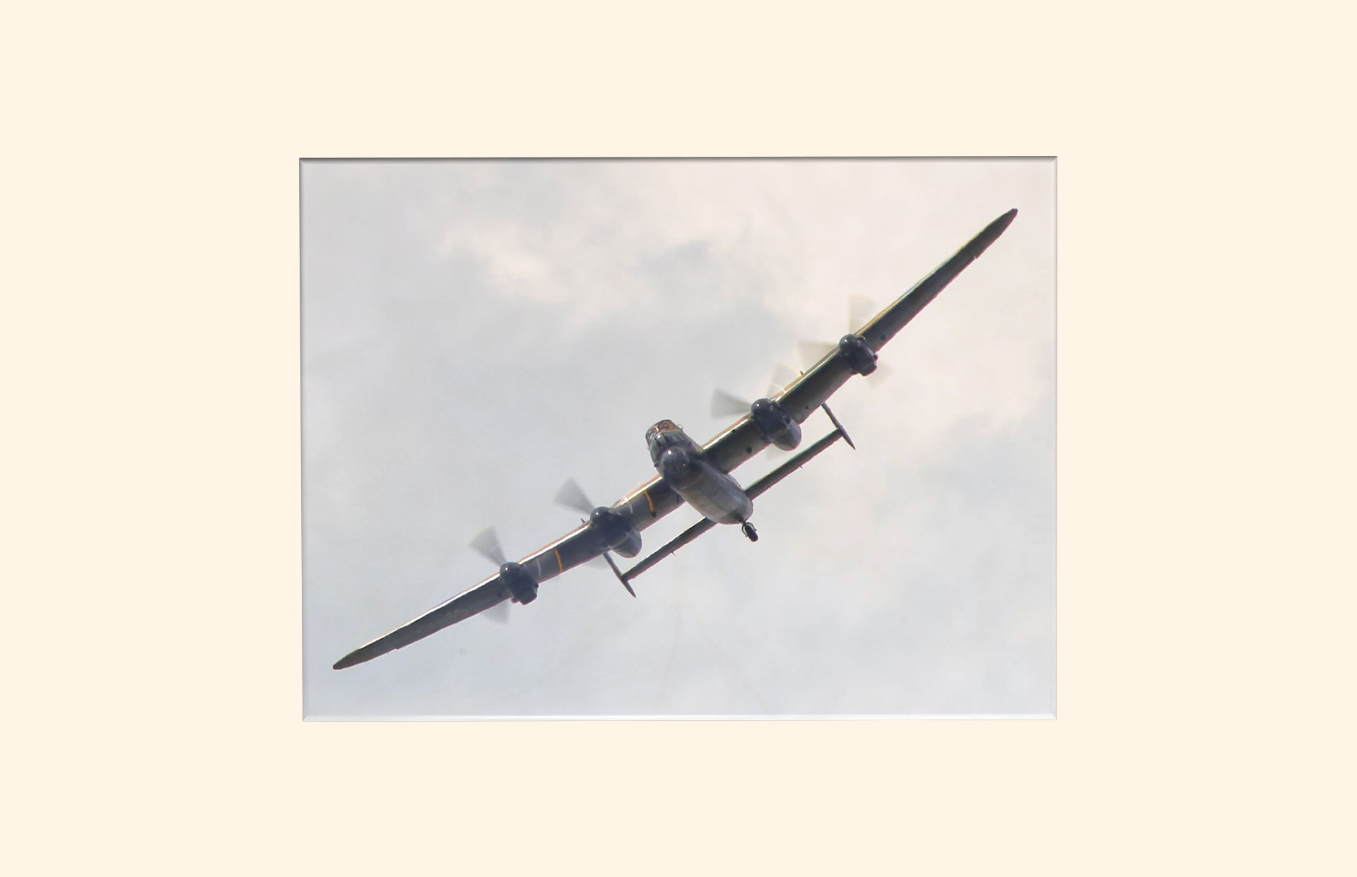 Bomber Boys adult ashes casket top view