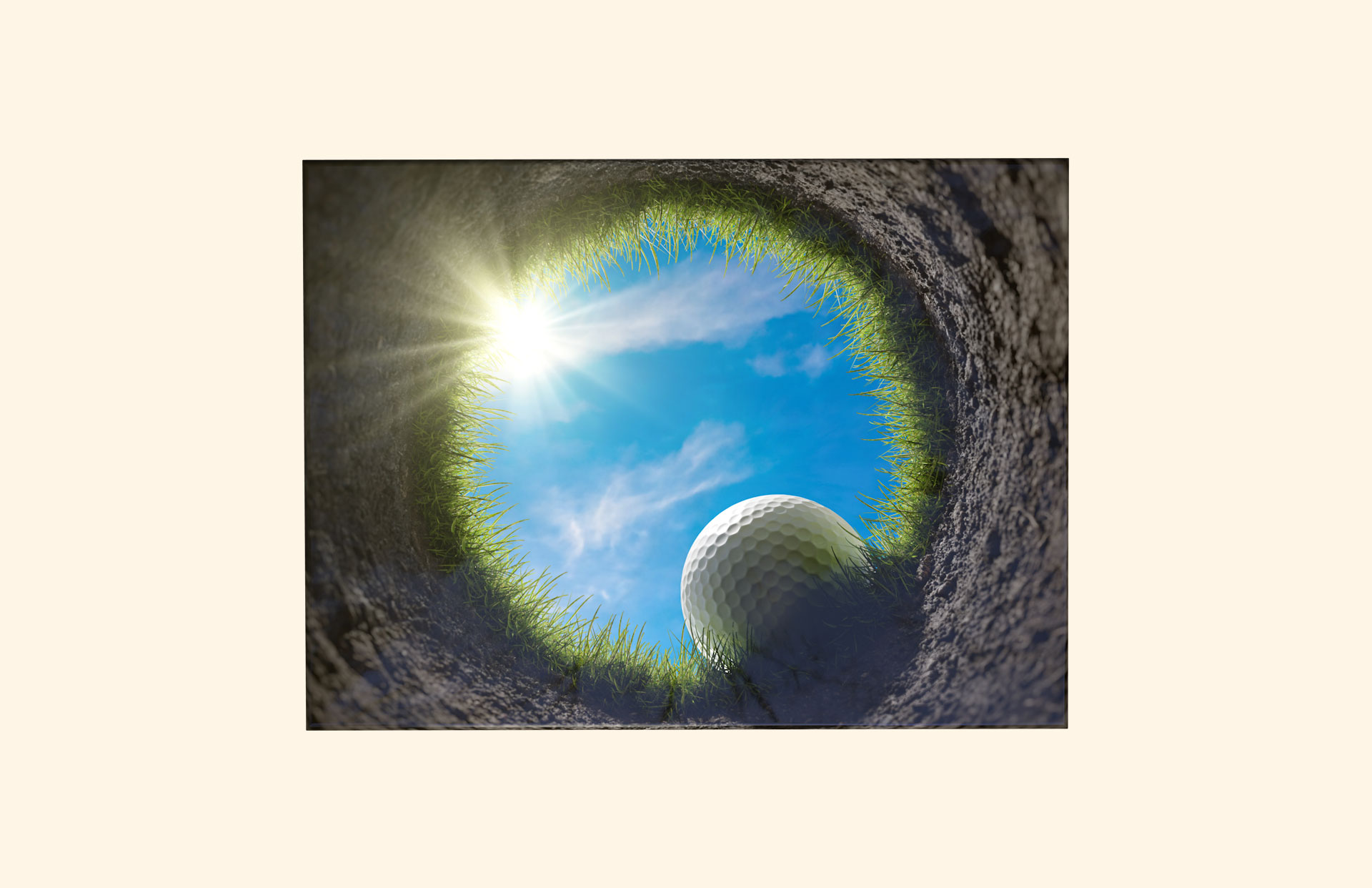 Long Shot adult ashes casket top view