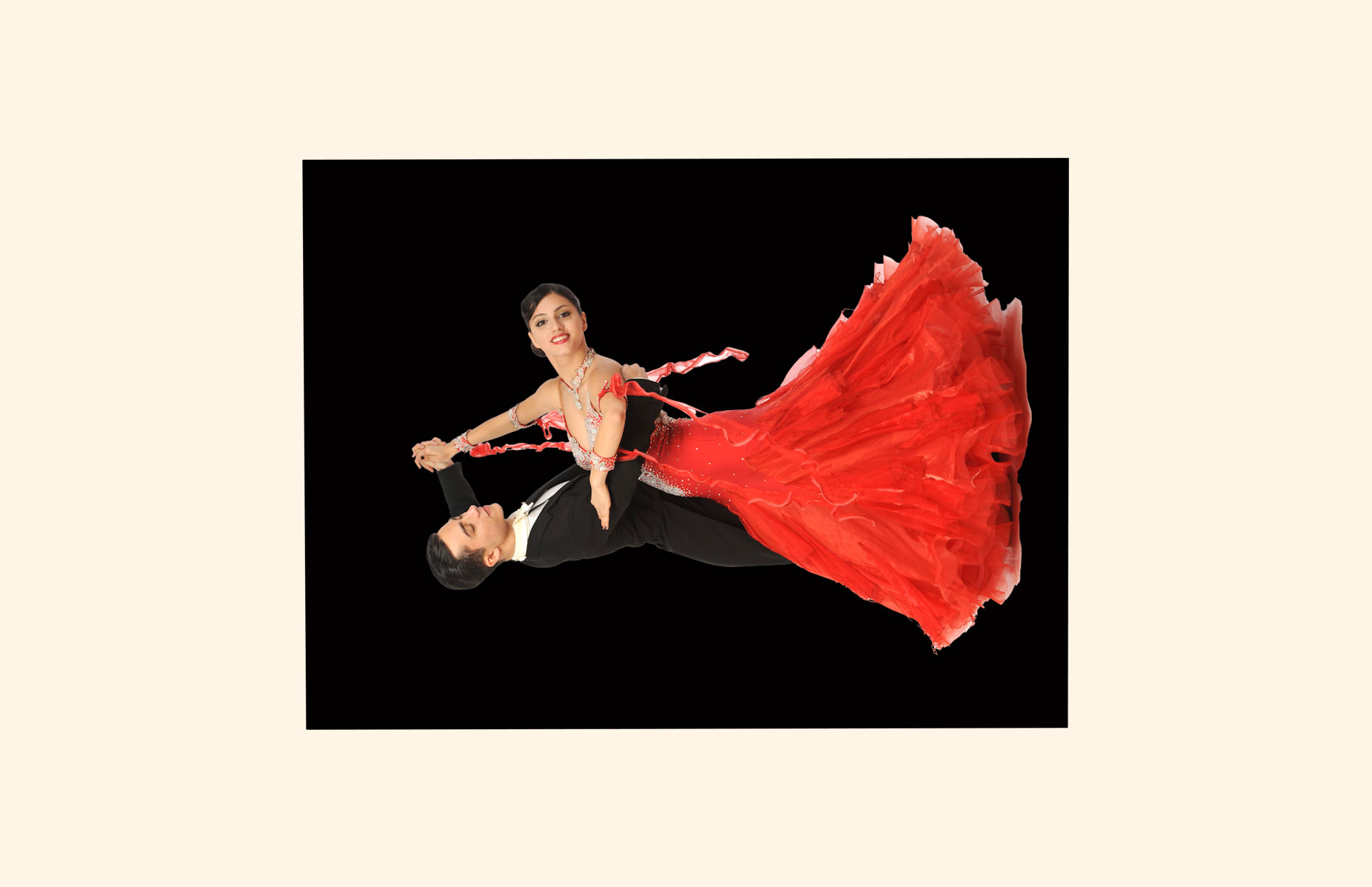 Keep Dancing adult ashes casket top view