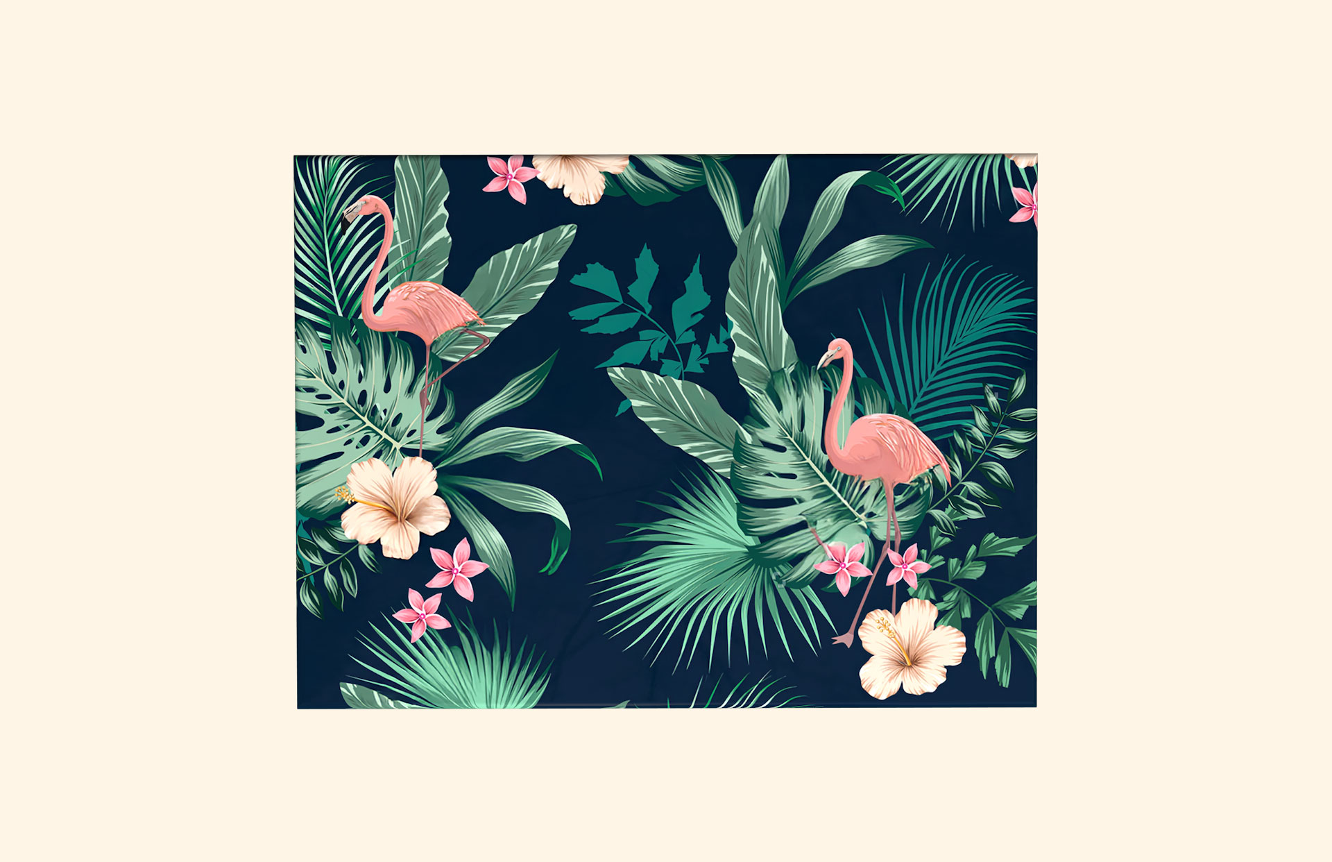 Hawaiian Look adult ashes casket top view