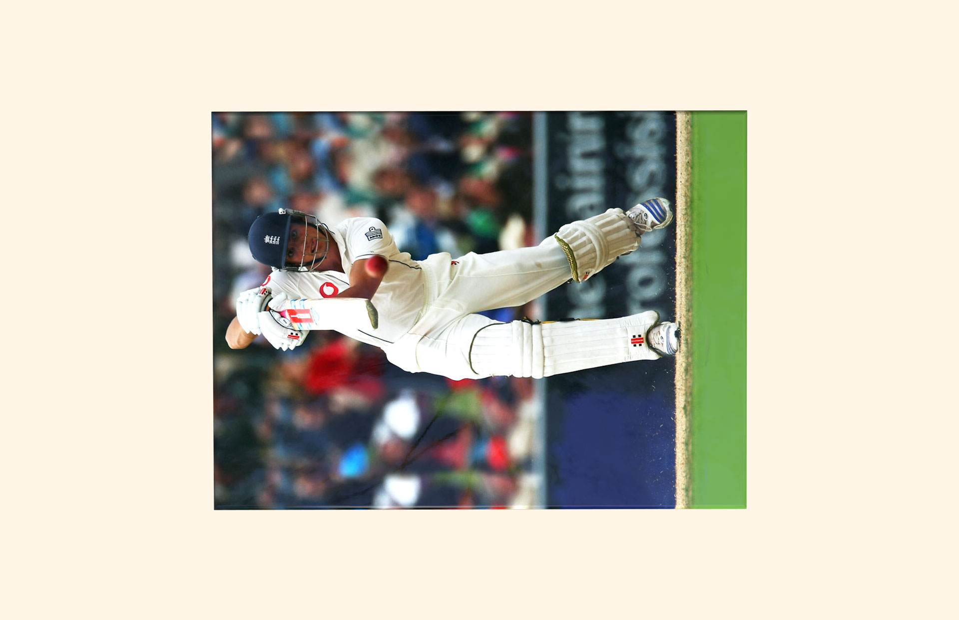 The Batsman adult ashes casket top view