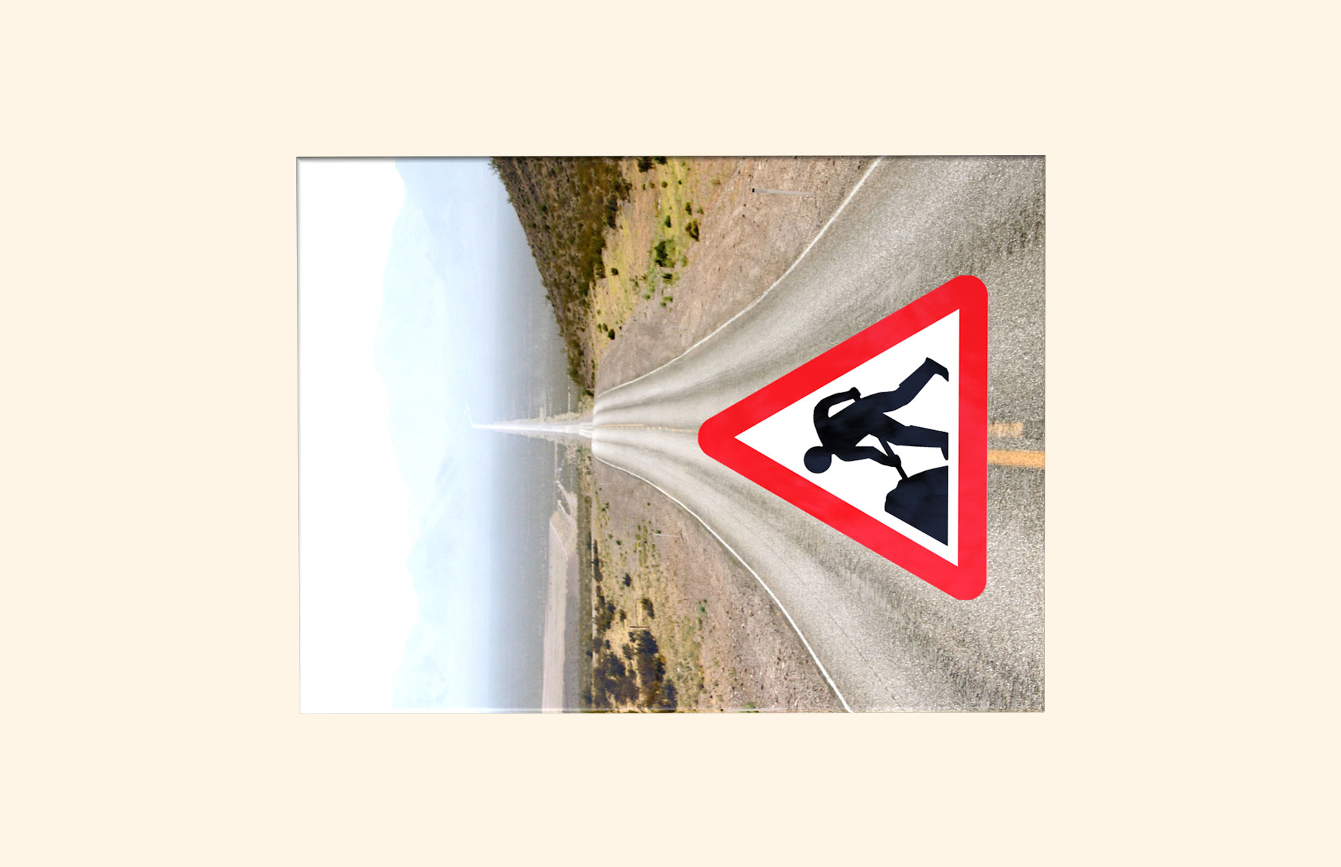 Men at Work adult ashes casket top view