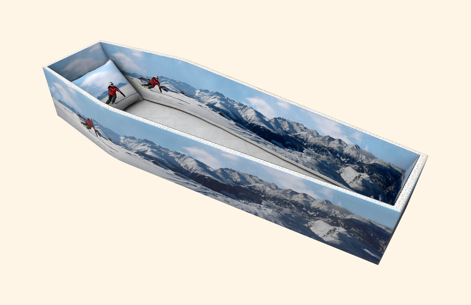 Skiing side lining