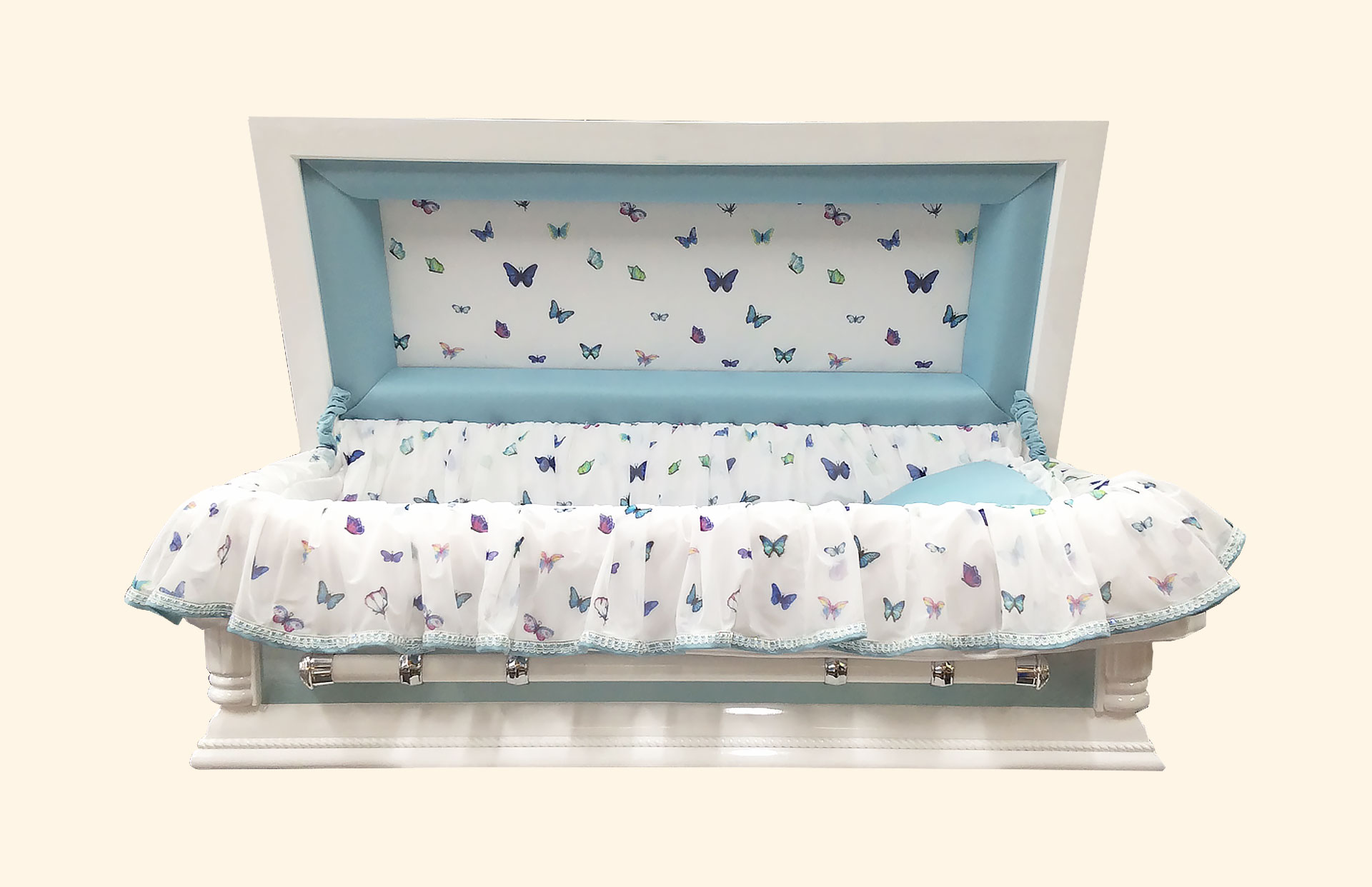 Angel Wings blue interior