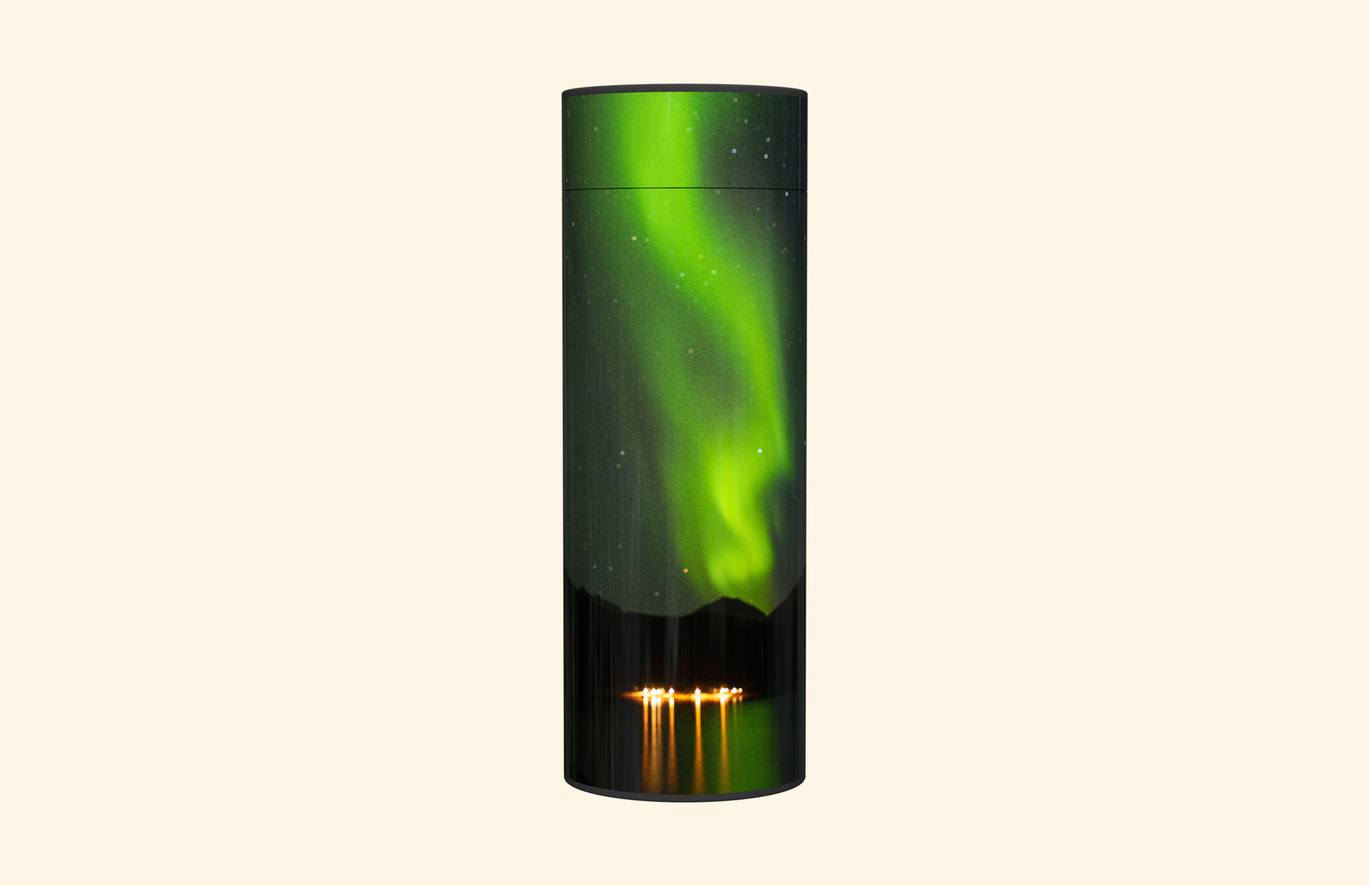 Northern Lights adult scatter tube front view