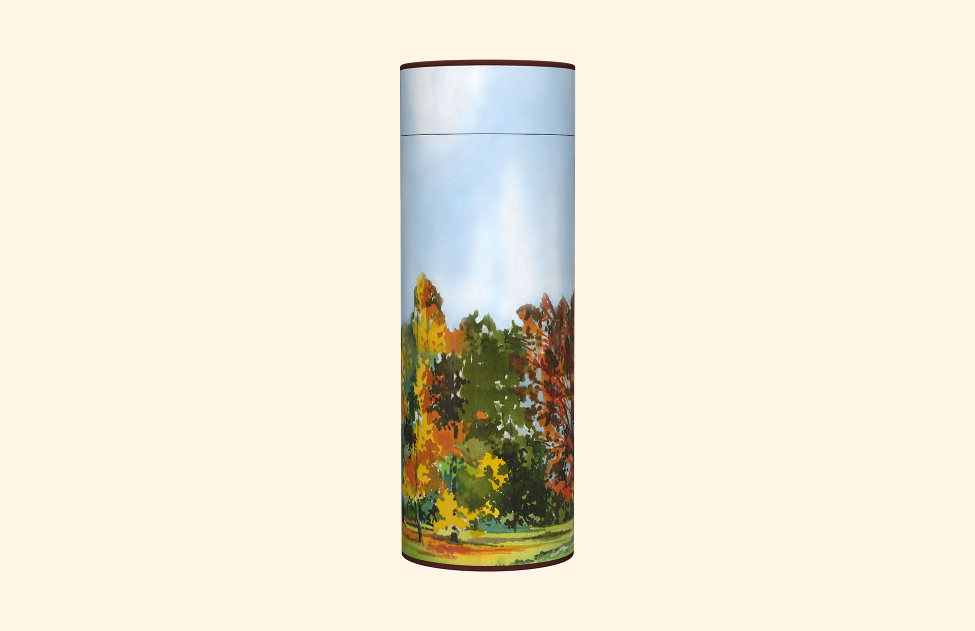 Autumn adult scatter tube front view