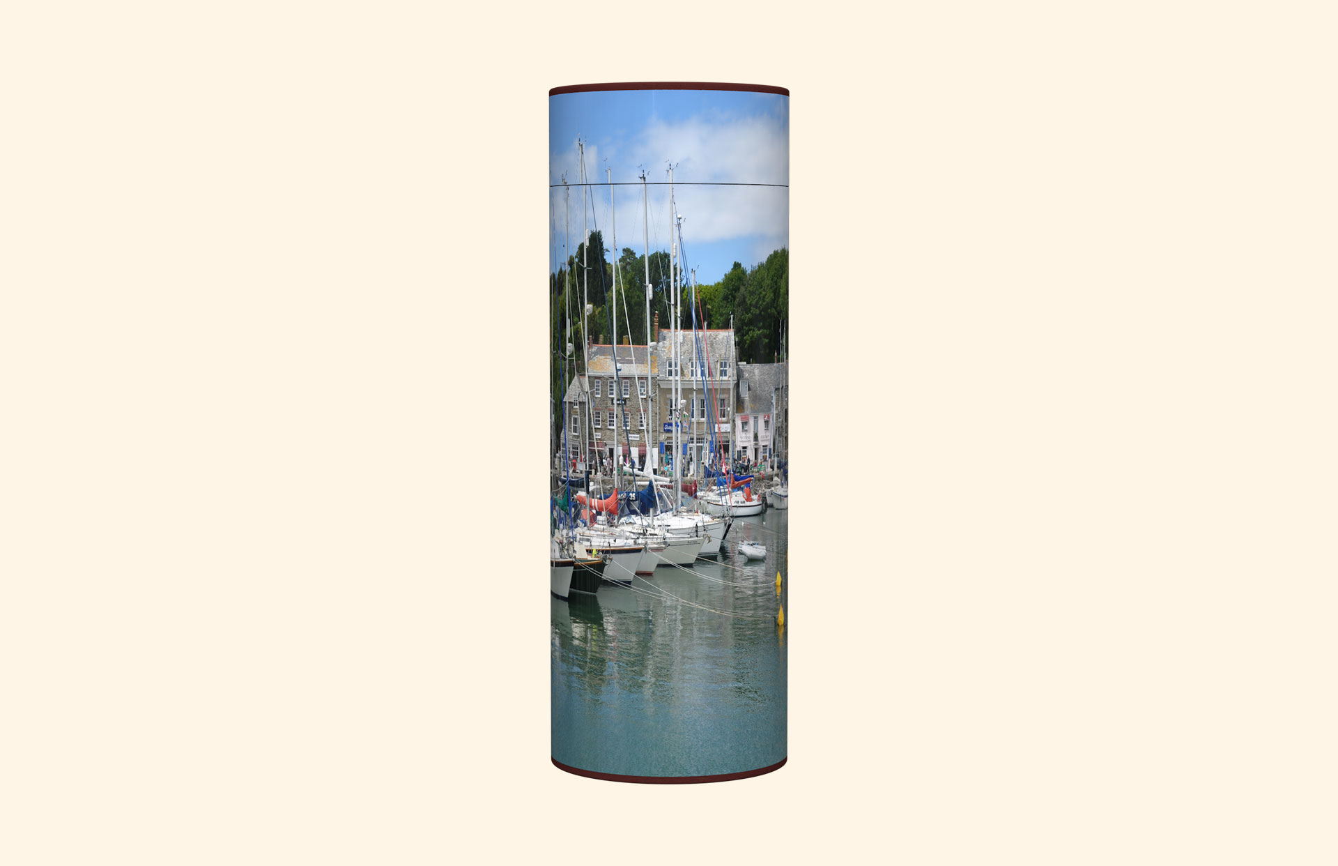 Padstow Harbour scatter tube front view