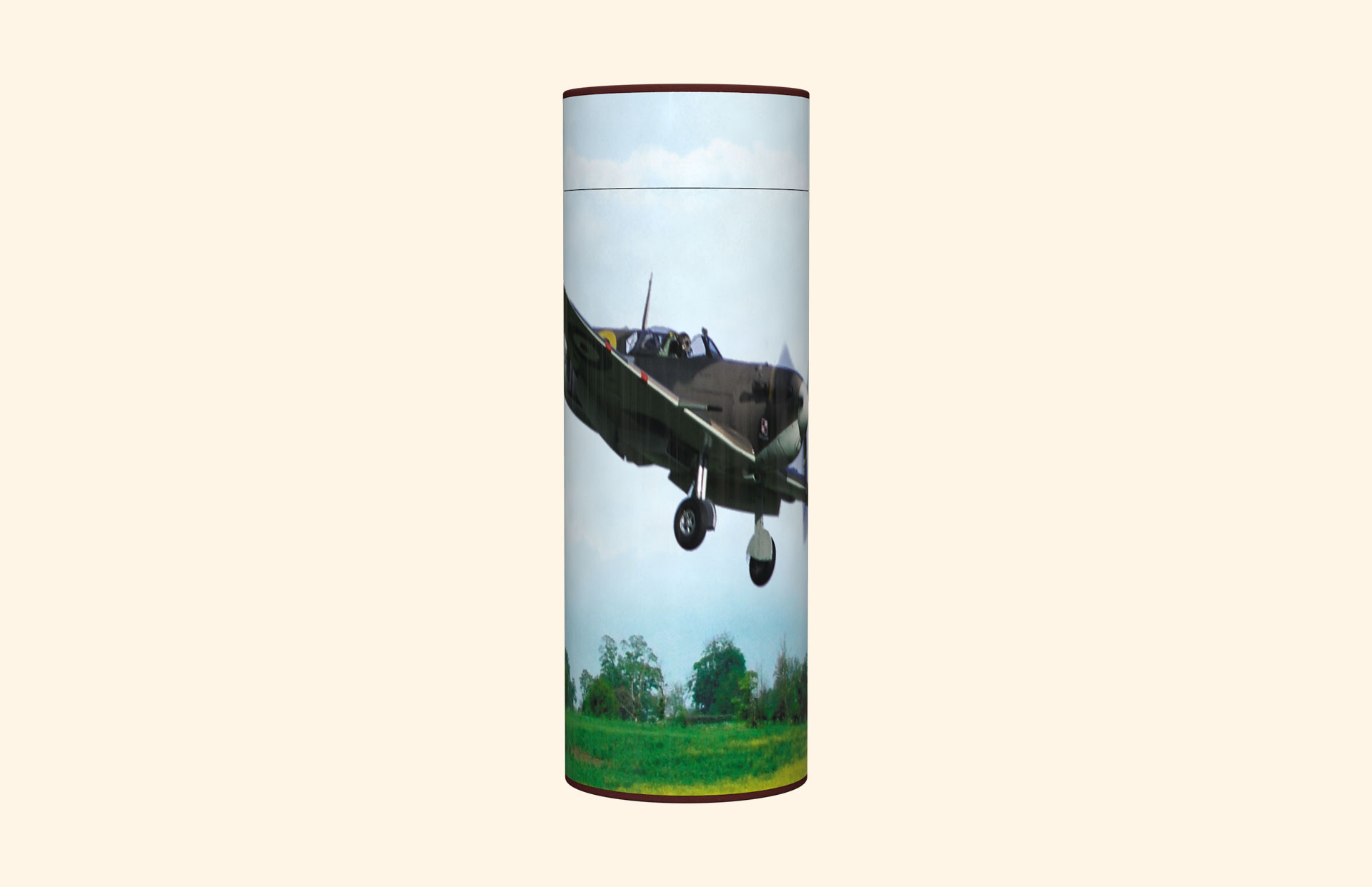 Spitfire scatter tube front view