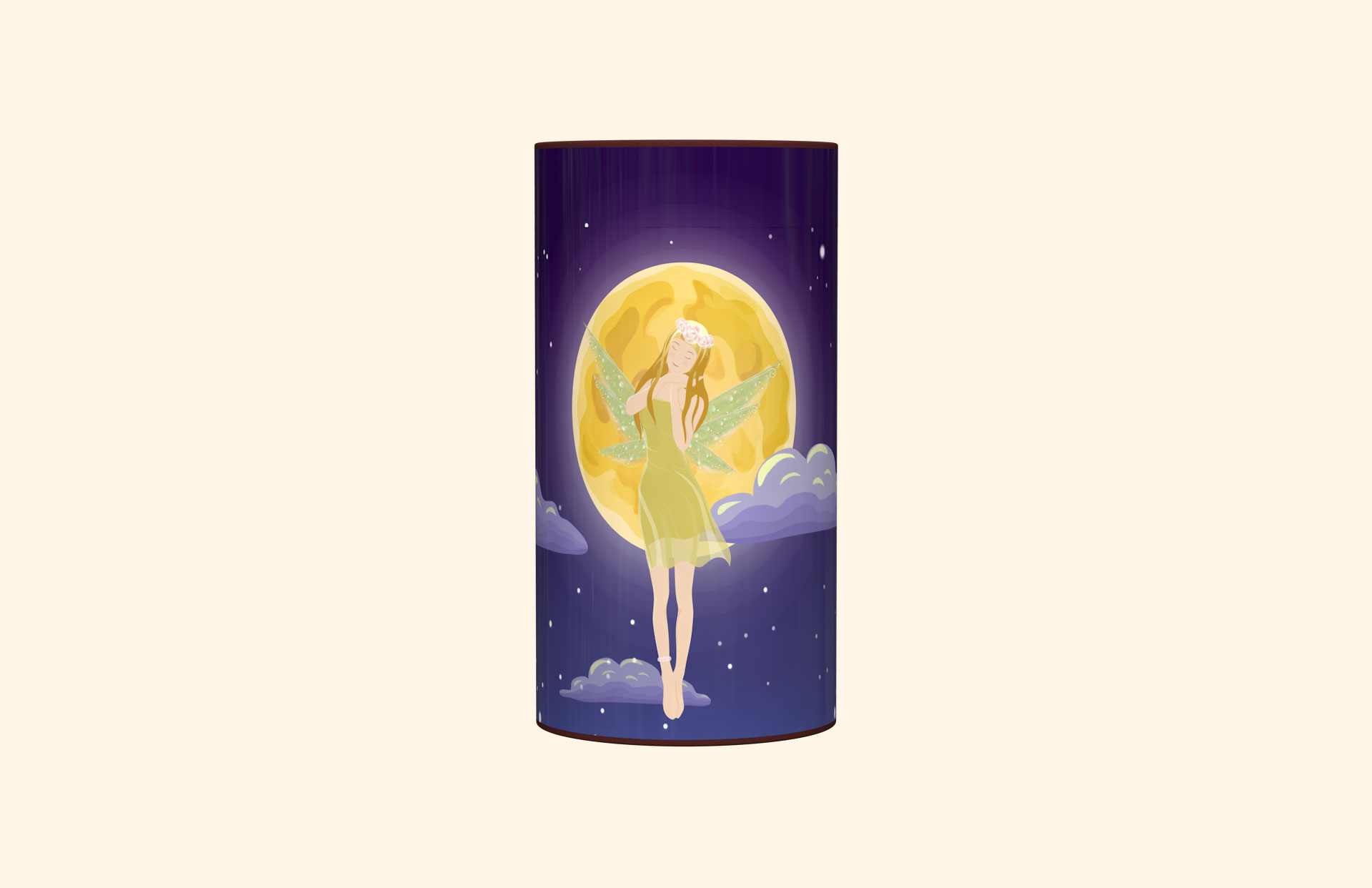 The Moon Fairy child scatter tube front view