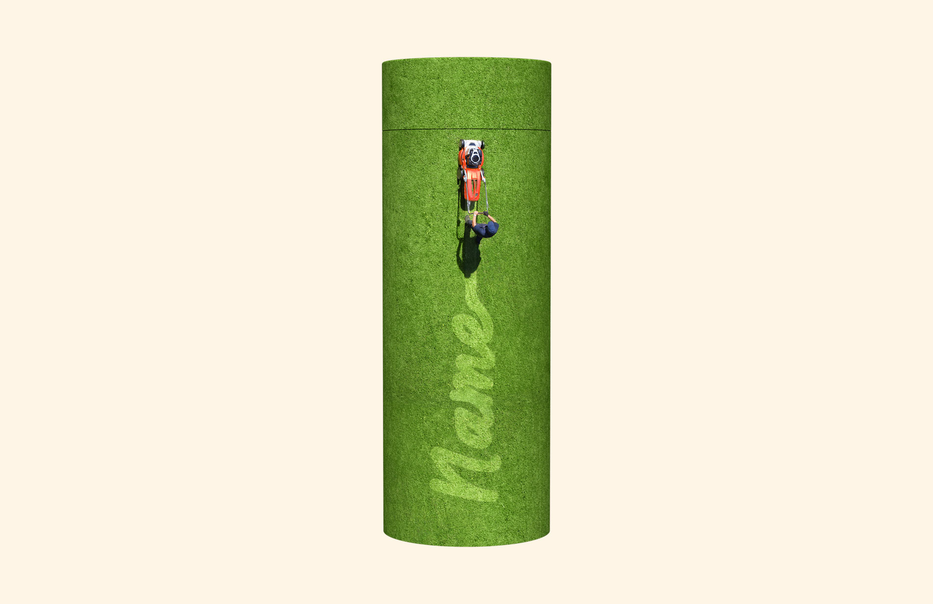 Named Lawn adult scatter tube front view