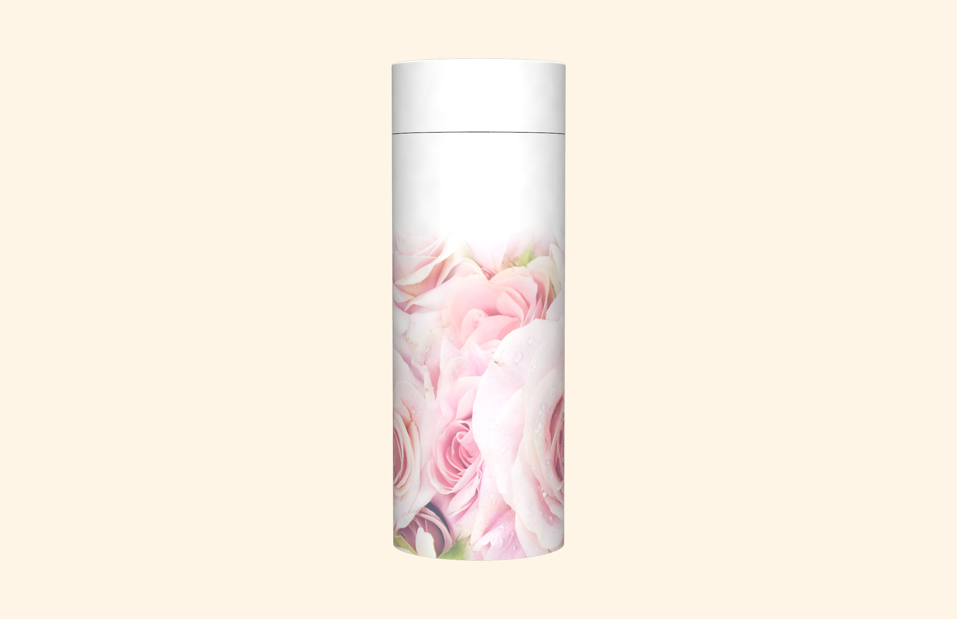 Blushing Rose scatter tube front view